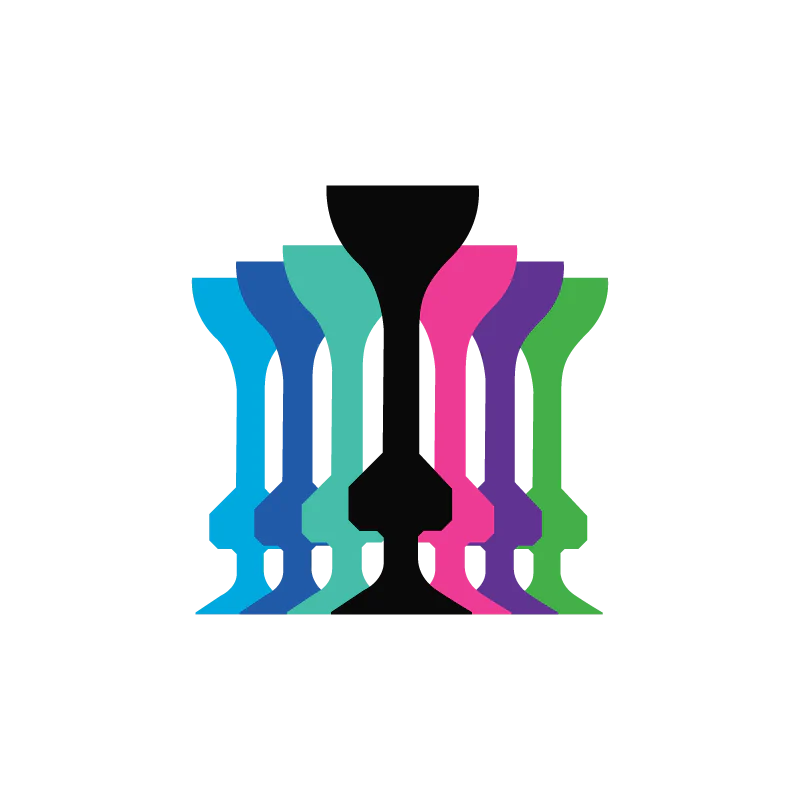 TOSSIT رسم بياني يوضح جميع الألوان المختلفة التي تأتي بها السهام.