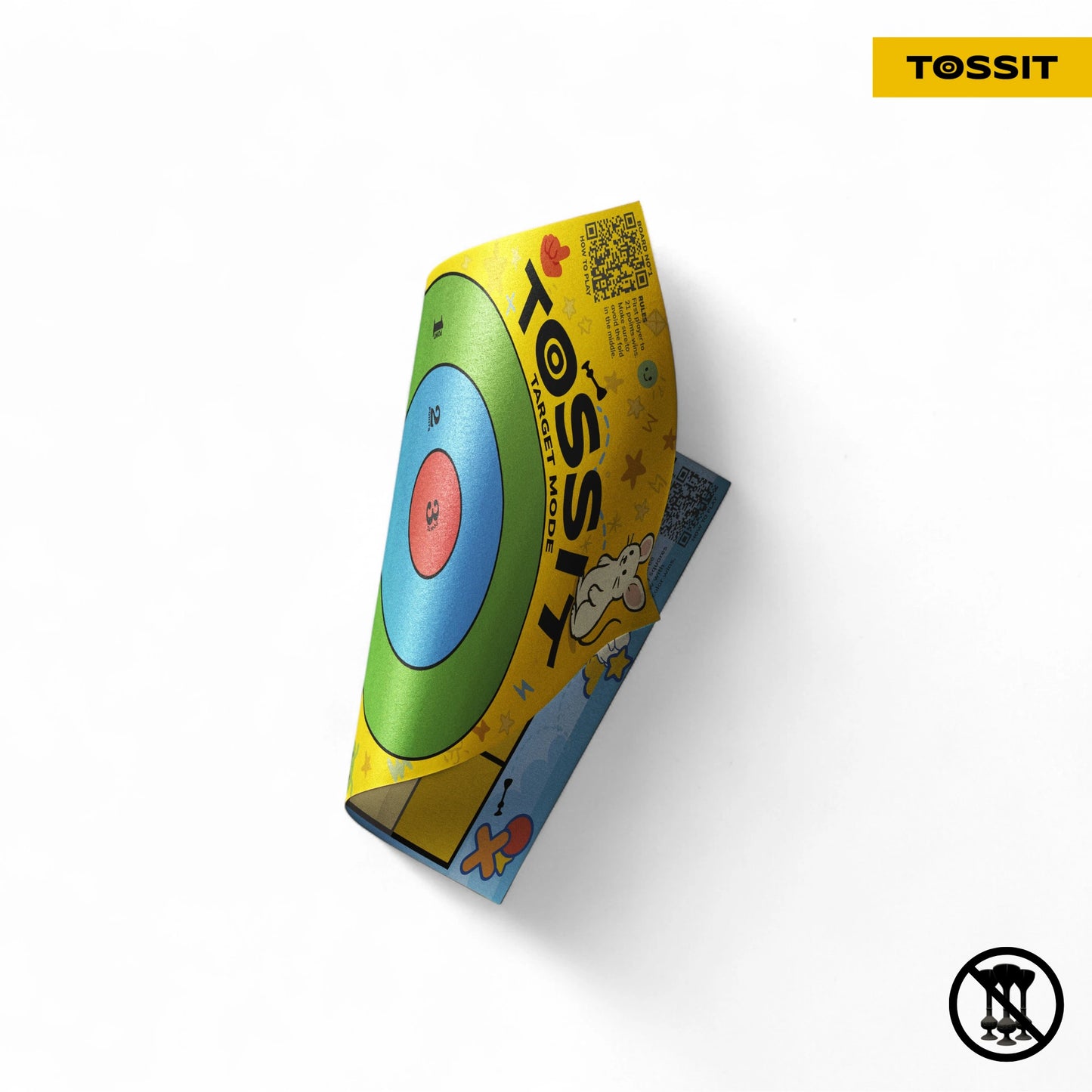 ملصق TOSSIT - الهدف وتيك تاك تاك تو