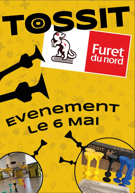 C'EST PARTI POUR LE GRAND TOURNOI TOSSIT-FURET DU NORD À LILLE ! VENEZ DÉCOUVRIR LE NOUVEAU JEU QUI MÉLANGE PÉTANQUE, FLÉCHETTES ET MOLKKY.