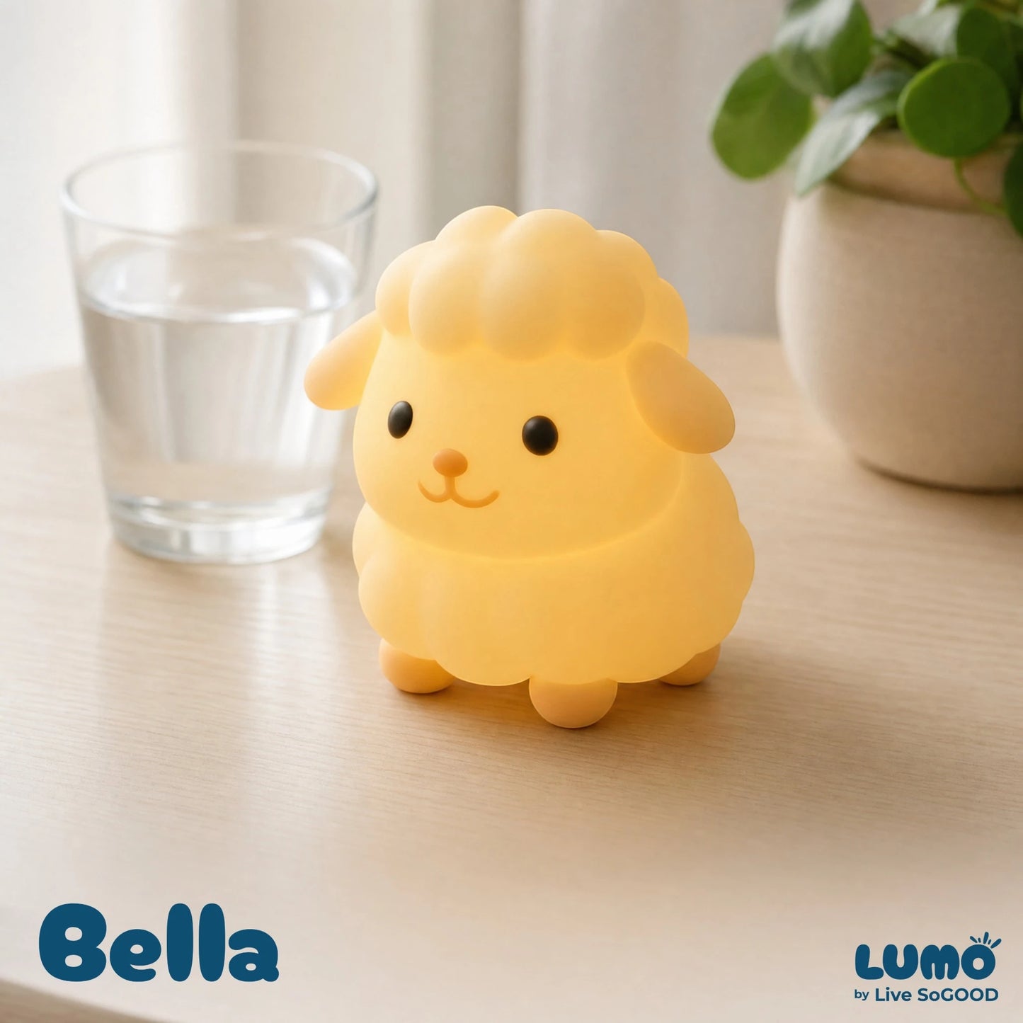 Silicone Night Light Bella LiveSoGOOD