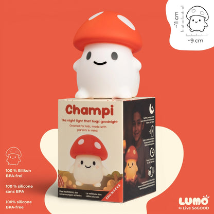 Silicone Night Light Champi LiveSoGOOD