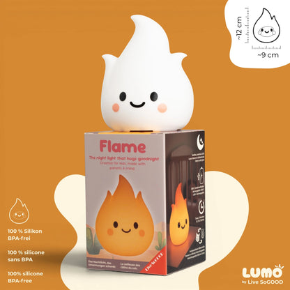 Silicone Night Light Flame LiveSoGOOD