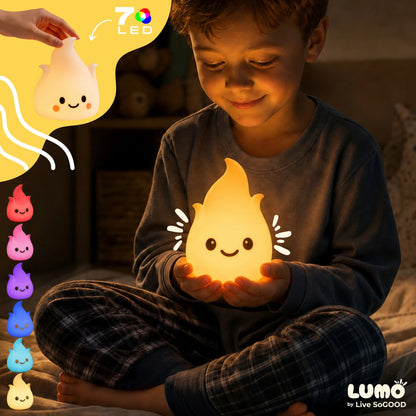 Silicone Night Light Flame LiveSoGOOD