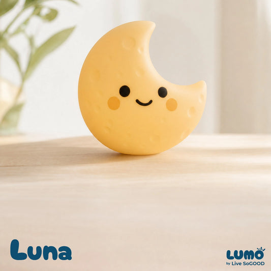 Silicone Night Light Luna LiveSoGOOD