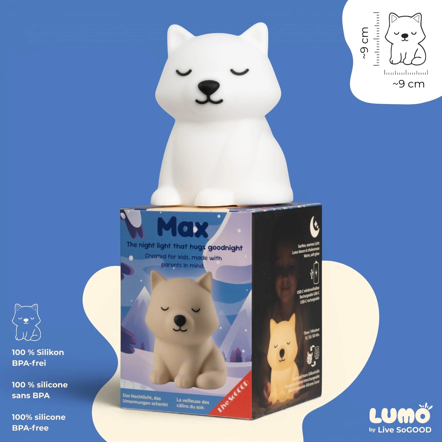 Silicone Night Light Max LiveSoGOOD