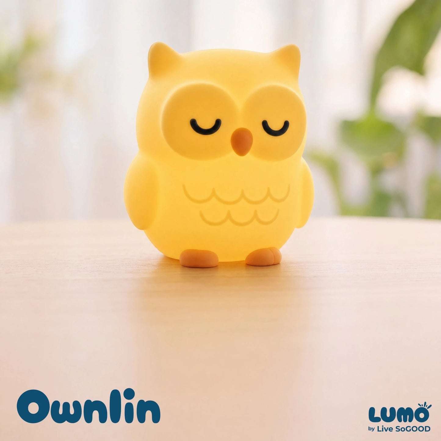 Silicone Night Light Owlin LiveSoGOOD