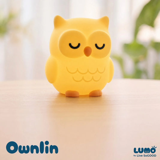 Silicone Night Light Owlin LiveSoGOOD