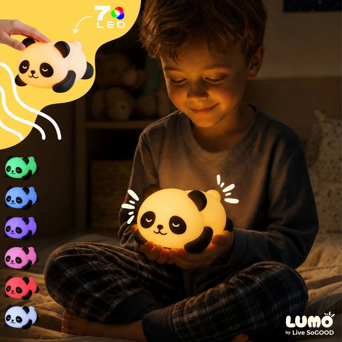 Pre-order: Silicone Night Light Po LiveSoGOOD