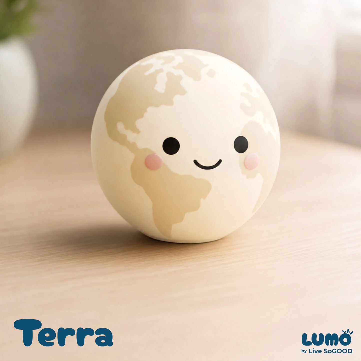 Silicone Night Light Terra LiveSoGOOD