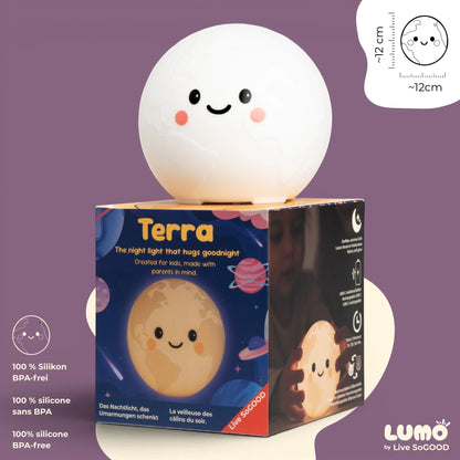 Silicone Night Light Terra LiveSoGOOD