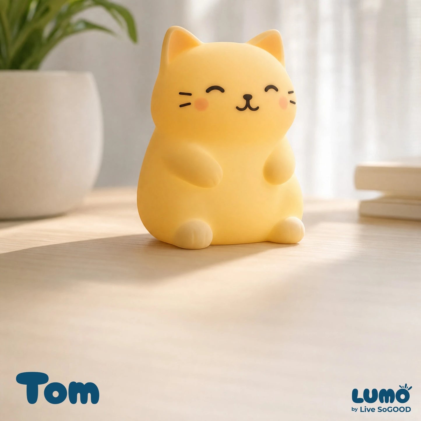Silicone Night Light Tom LiveSoGOOD