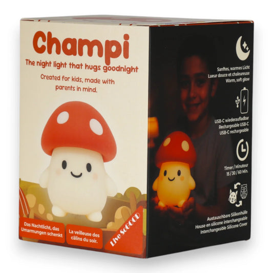 Pre-order: Silicone Night Light Champi LiveSoGOOD