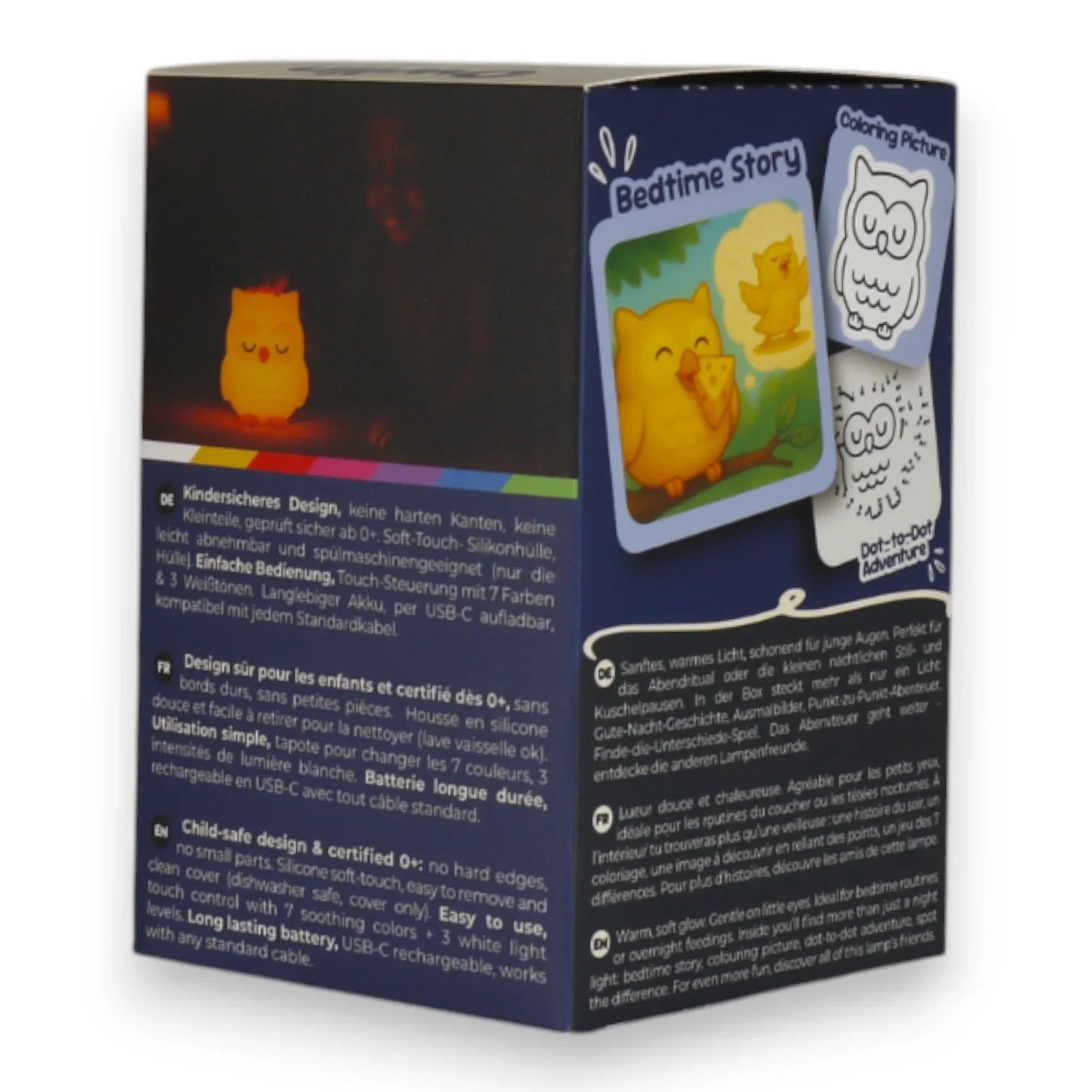 Pre-order: Silicone Night Light Owlin LiveSoGOOD