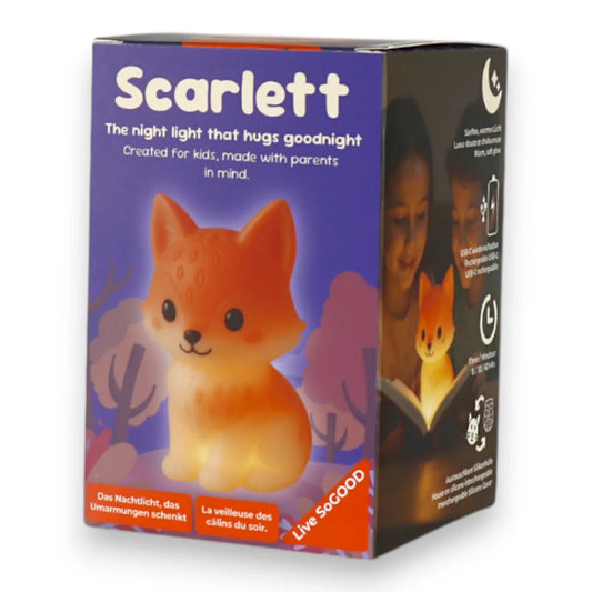 Pre-order: Silicone Night Light Scarlett LiveSoGOOD