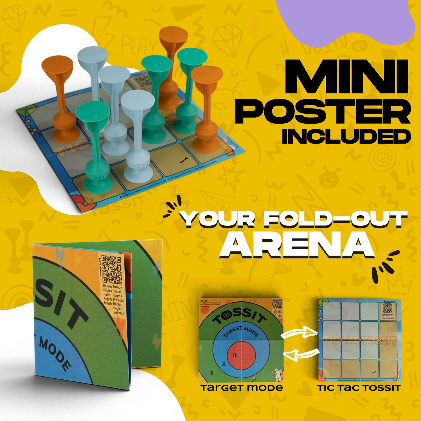 TOSSIT Mini Darts