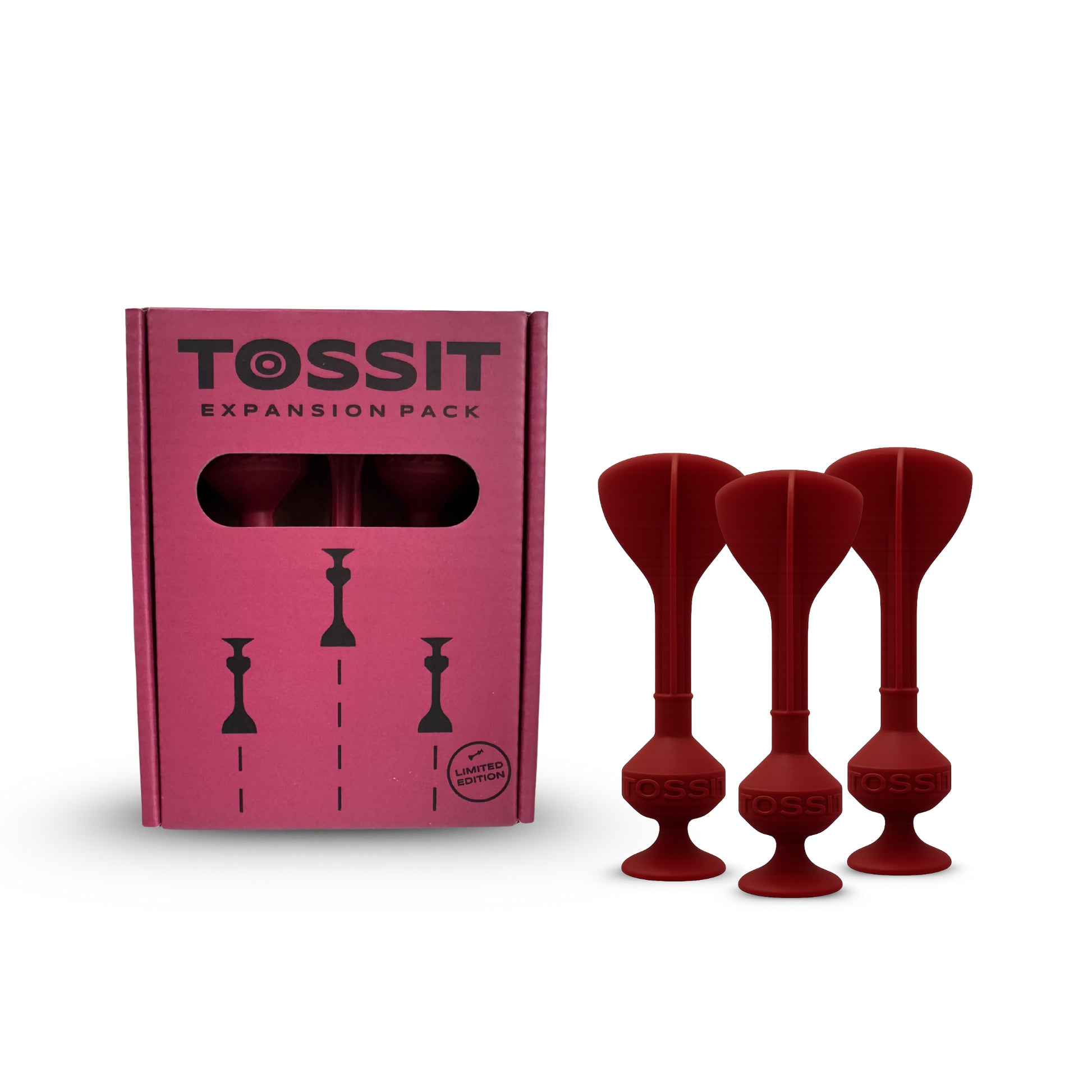 TOSSIT Gioco Freccette Ventosa, Bocce Interno Esterno per Pavimento e Pareti, Silicone Potente e Durevole, Limited Edition Expansion Pack, Original Orange TOSSIT Gioco Freccette Ventosa, Bocce Interno Esterno per Pavimento e Pareti, Silicone Potente e Durevole, Limited Edition Expansion Pack, Original Orange