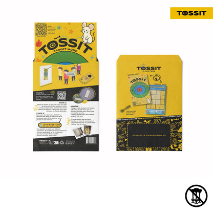 TOSSIT Poster - Zielscheibe und Tic-Tac-Toe