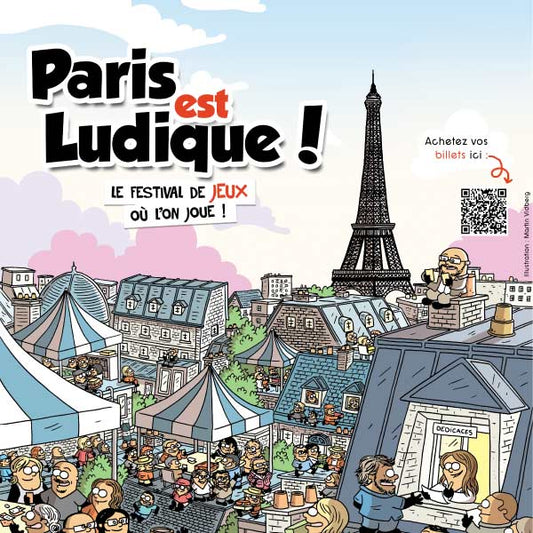 ¡DISFRUTA DE LA DIVERSIÓN EN PARIS EST LUDIQUE! CON TOSSIT