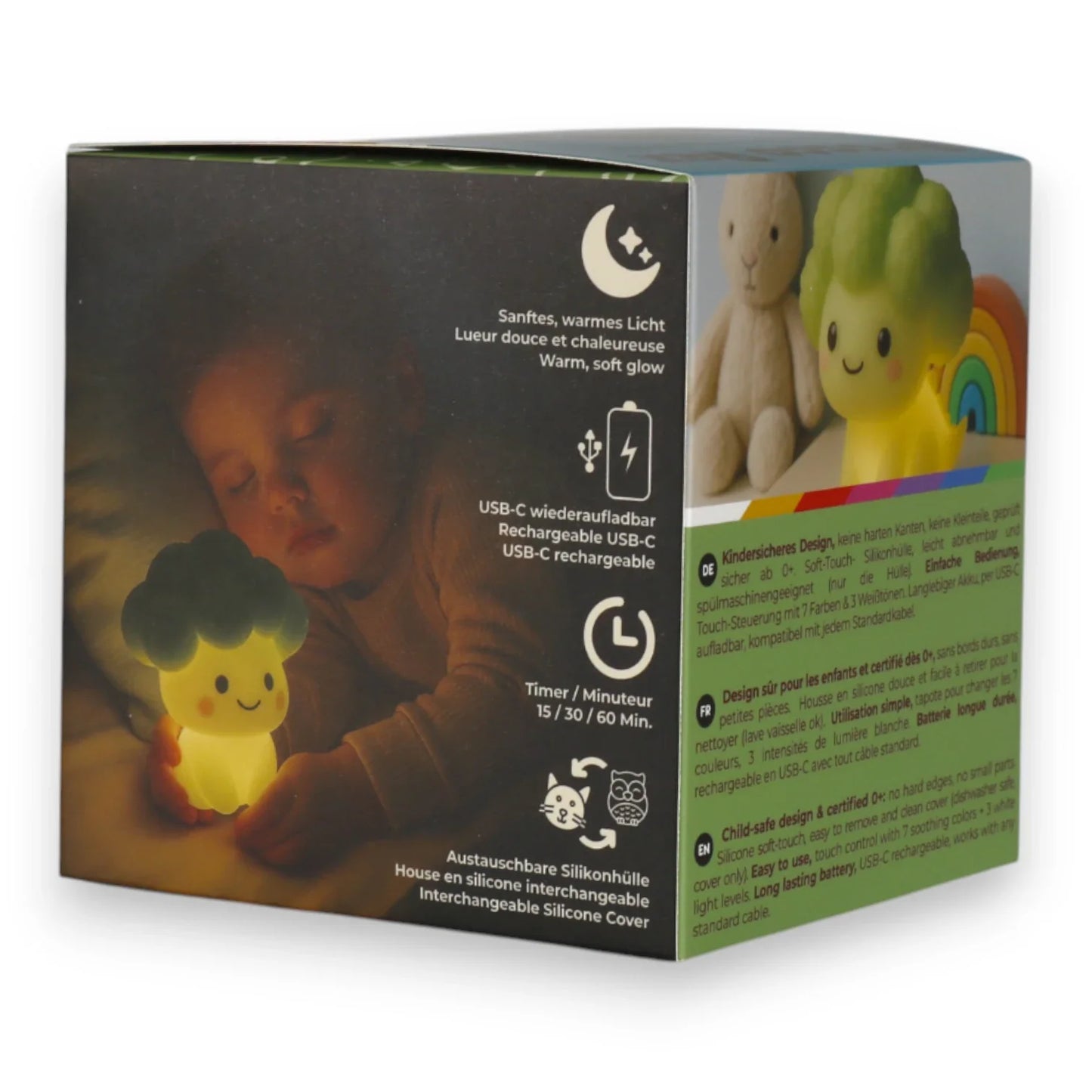 Pre-pedido: Luz nocturna de silicona Brocco Rex LiveSoGOOD