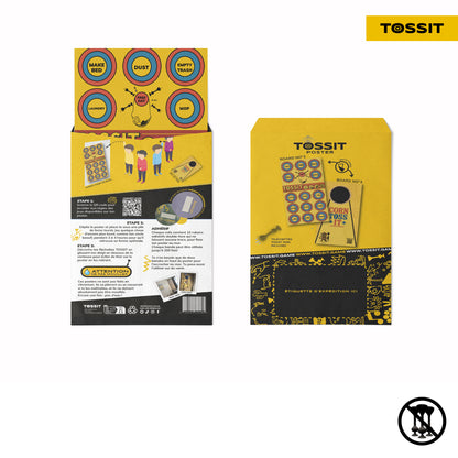 Póster TOSSIT - Juego de tareas y Cornhole