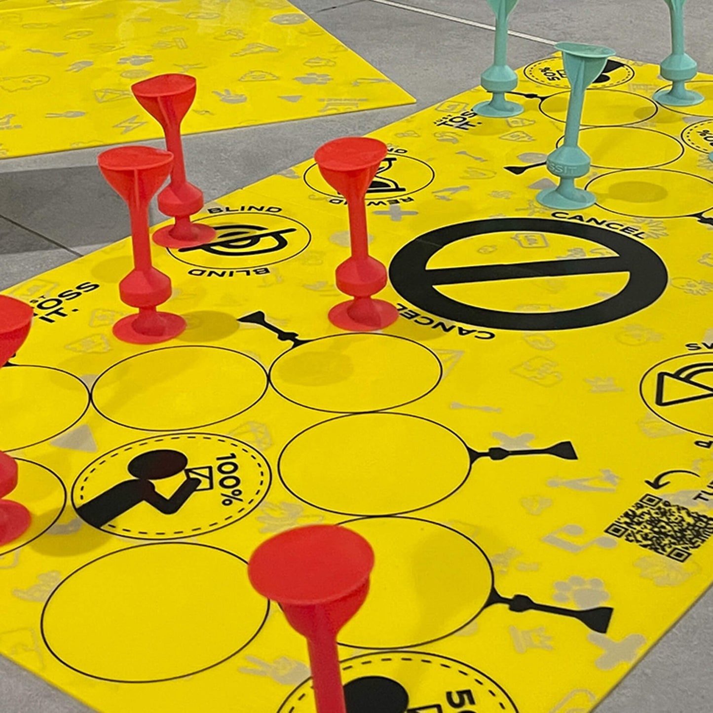 Tossit quatro juego set juega aún mejor en nuestro juego boards.