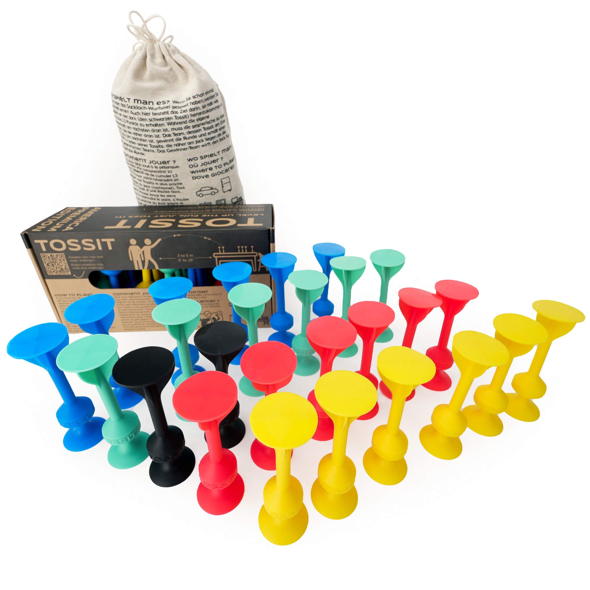 El party pack también está disponible en 4 colores.