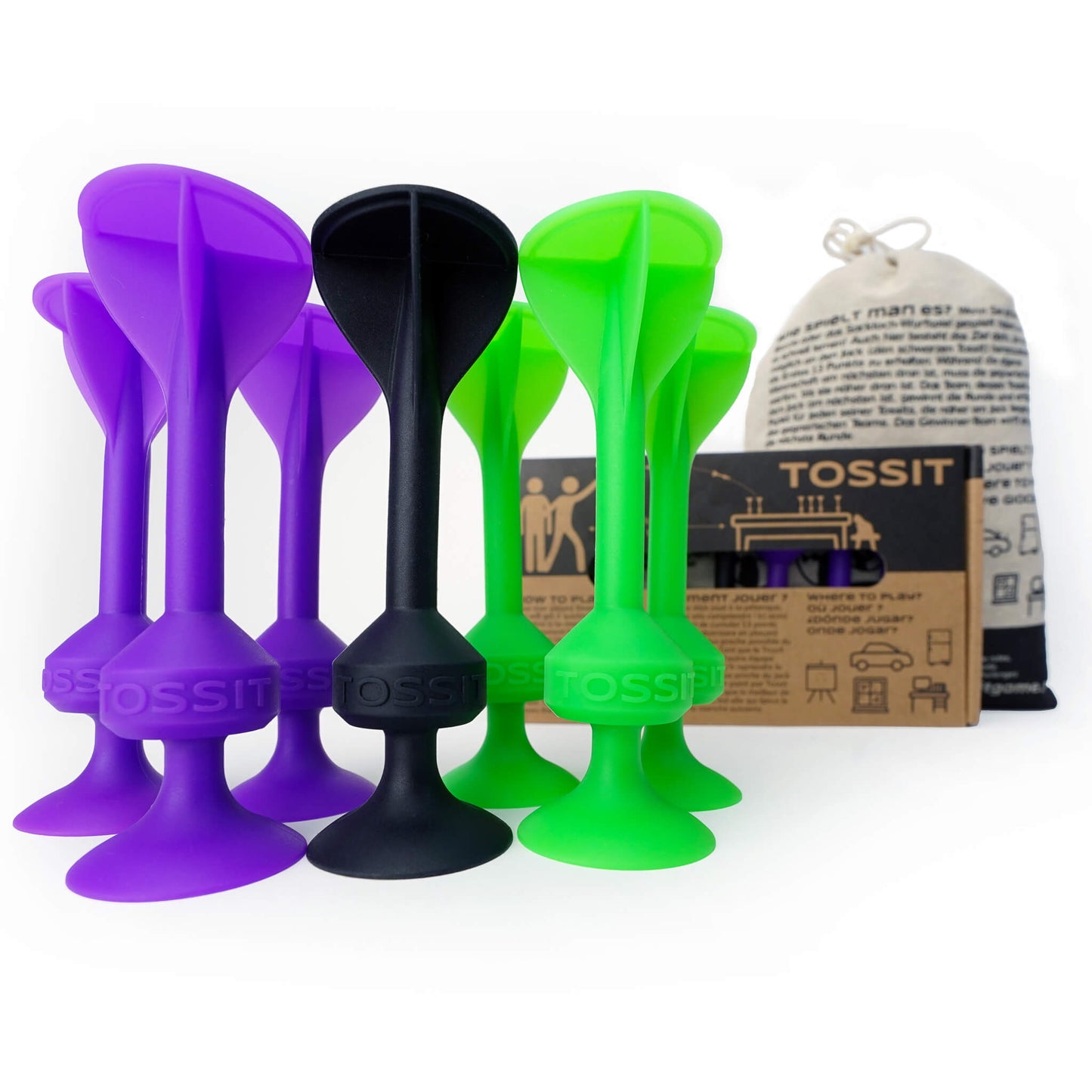 Jeu Tossit  Starter Pack violet et vert