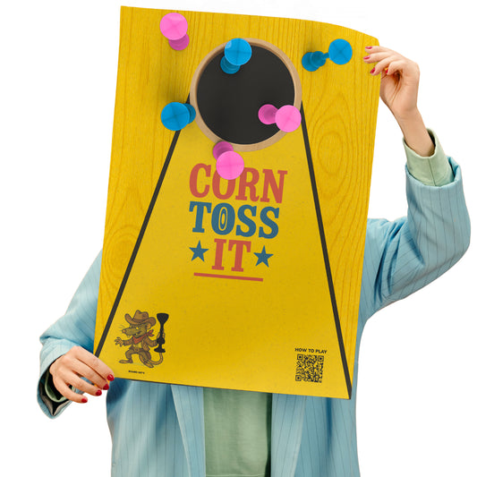 TOSSIT ポスター - 雑用ゲーム＆コーンホール