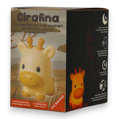 Pre-order: Siliconen Nachtlampje Girafina LiveSoGOOD