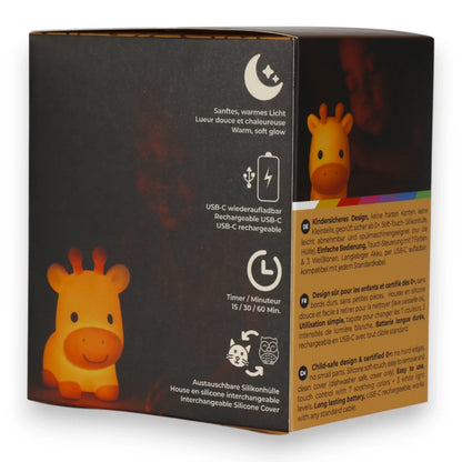 Pre-order: Siliconen Nachtlampje Girafina LiveSoGOOD
