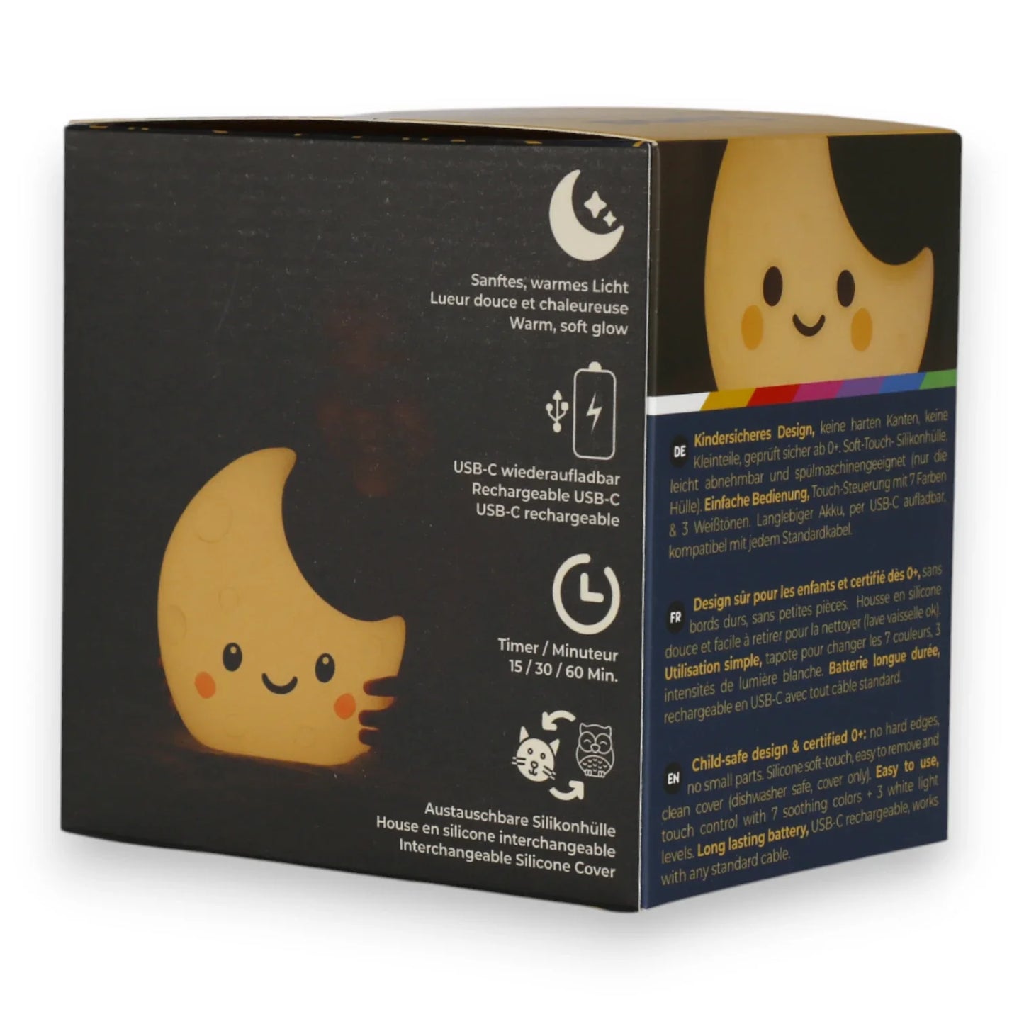 Pre-order: Siliconen Nachtlampje Luna LiveSoGOOD