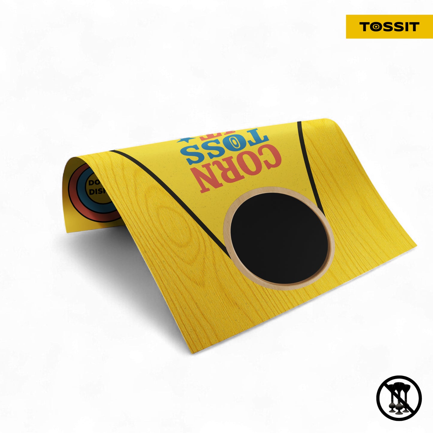 TOSSIT Poster - Klusjesspel & Cornhole