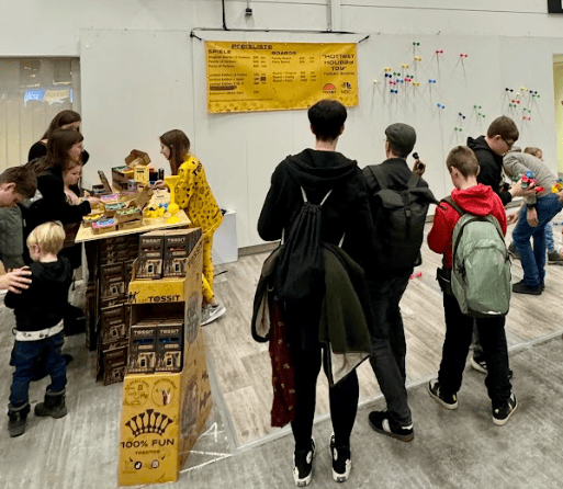 TOSSIT na targach Spielemesse w Hamburgu: Mały, ale niezapomniany przystanek
