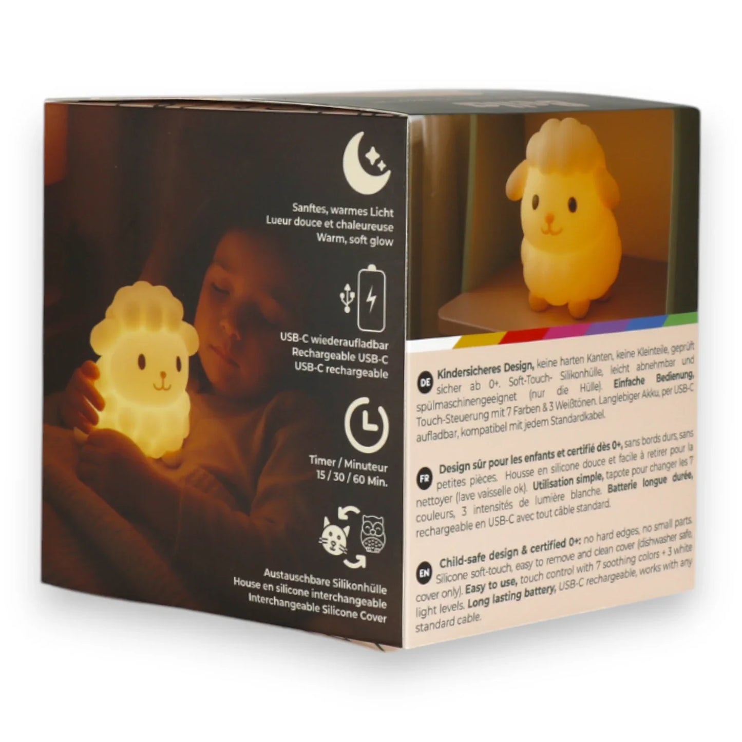 Przedsprzedaż: Silikonowa lampka nocna Bella LiveSoGOOD