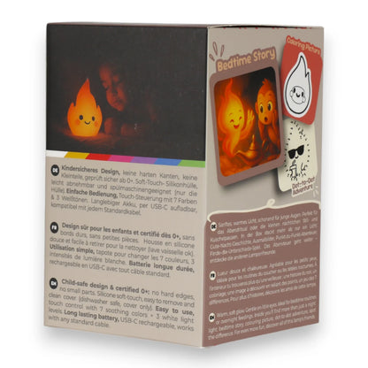 Przedsprzedaż: Silikonowa lampka nocna Flame LiveSoGOOD