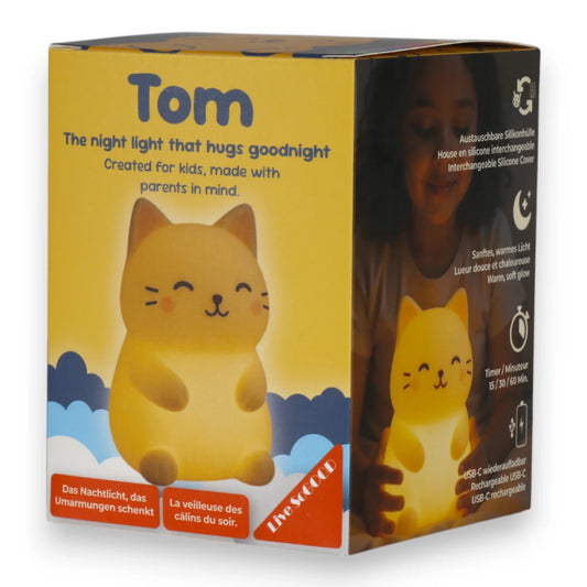 Przedsprzedaż: Silikonowa lampka nocna Tom LiveSoGOOD