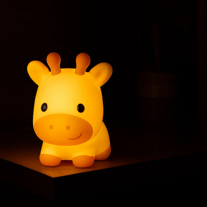 Pré-encomenda: Luz nocturna de silicone Girafina LiveSoGOOD